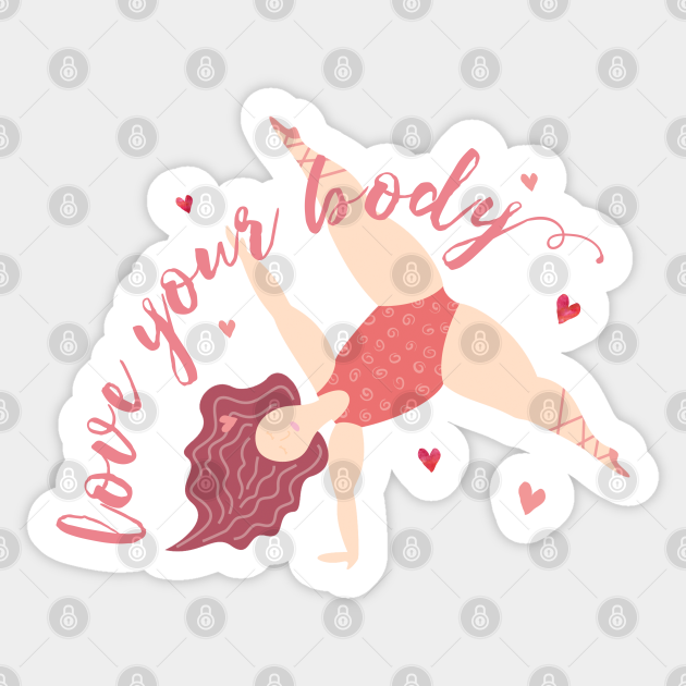 Body Positive Self Love Strong Women Self Love Body Positive Body Confidence Sticker 2747